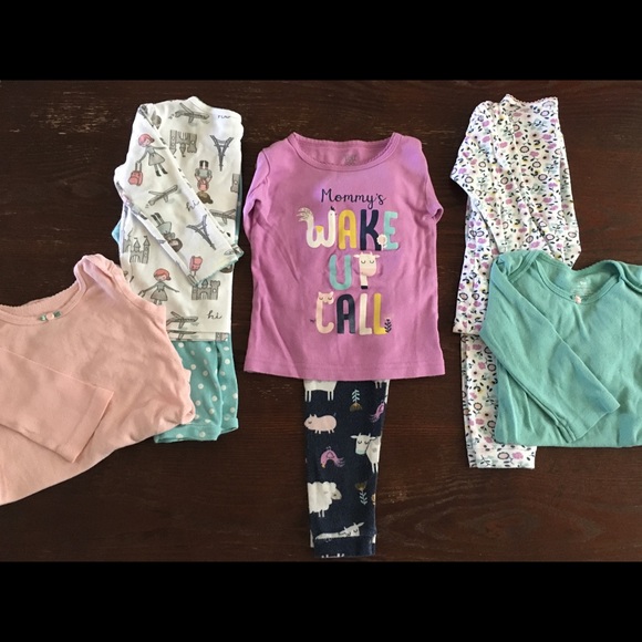 Infant Girl Bundle: Pajamas and Play Clothes - Picture 3 of 4